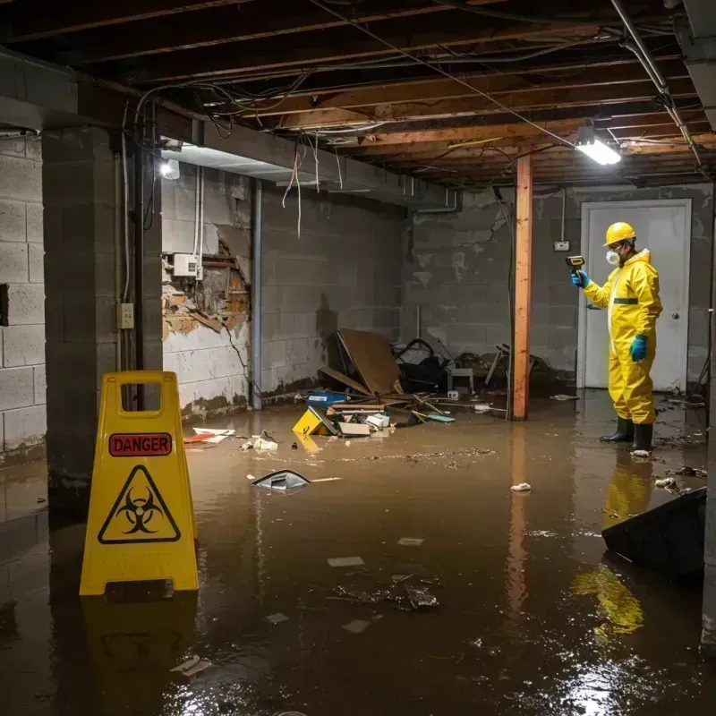 Flooded Basement Electrical Hazard in The Pinery, CO Property